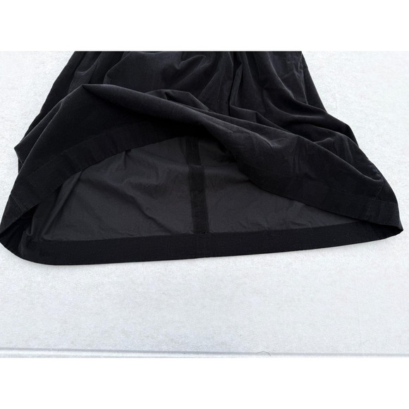 Laura Ashley Black Corduroy Long Puff Sleeve Midi Dress Size 10 Romantic Cottage - Picture 13 of 16